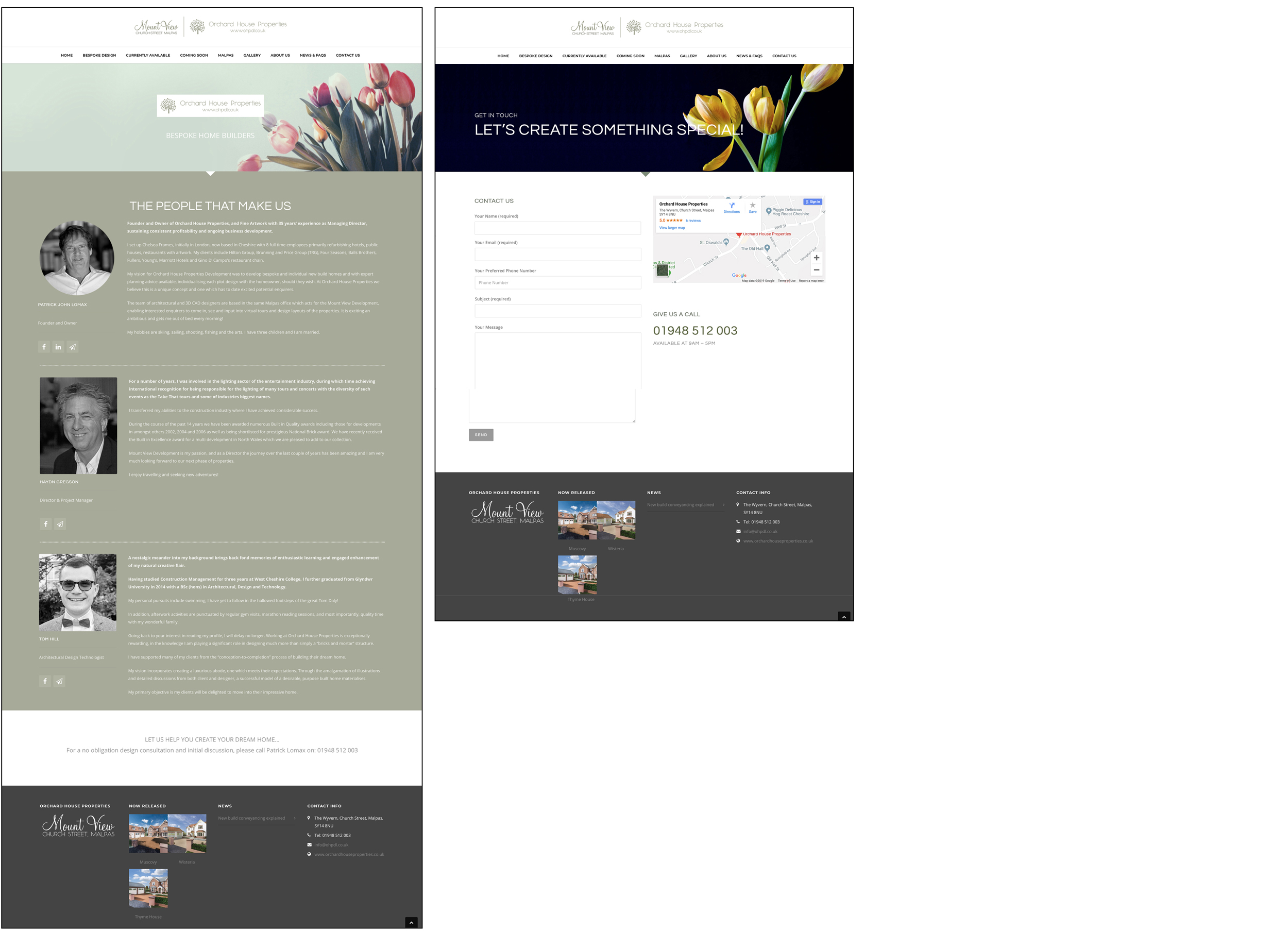 Website Designer Southport for Property company